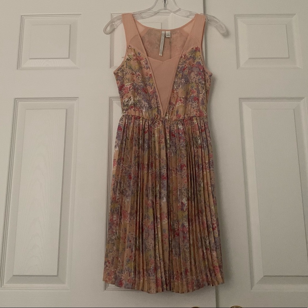 Pink Floral Dress